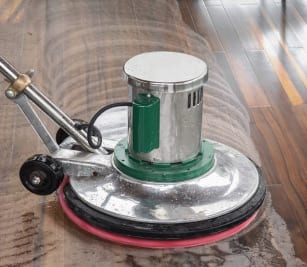 Hardwood floor cleaning